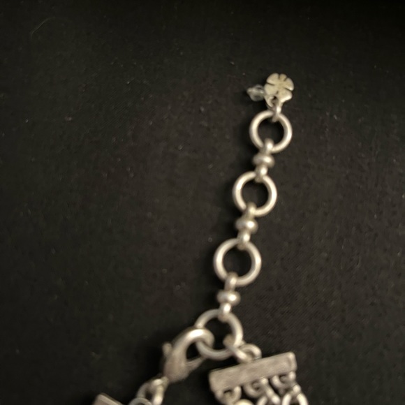 Set of 2 silver color necklaces American Eagle and Lucky🍀 Brand - Picture 10 of 16